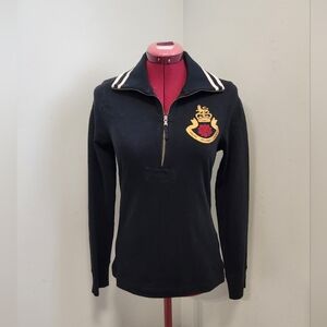 Ralph Lauren Rugby 1/2 Zip Long Sleeved Top
